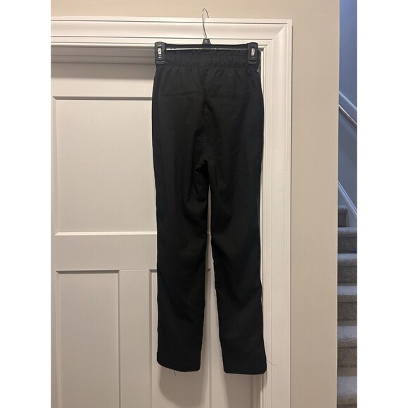 Abercrombie & Fitch Women’s Black Size XXS Linen Blend High-Rise Wide Leg Pants - Picture 6 of 6